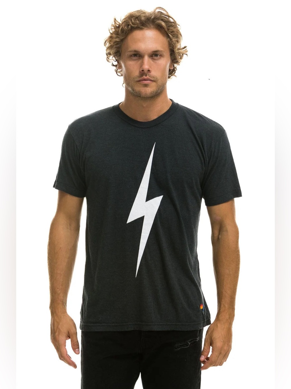Aviator Nation Bolt Tee – Charcoal | Sz XL Mens
May A-1)
